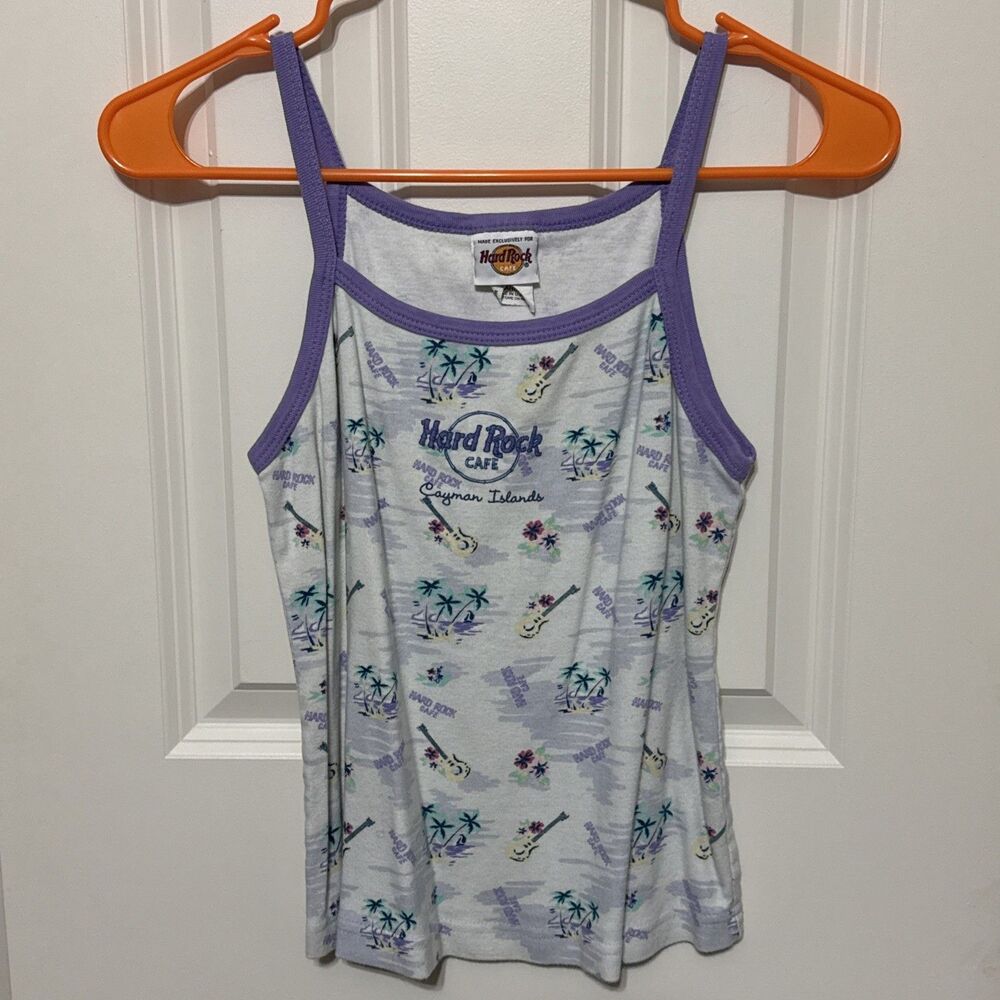Hard Rock Cafe Y2K Tank Cami Cayman Islands Size L  *Read